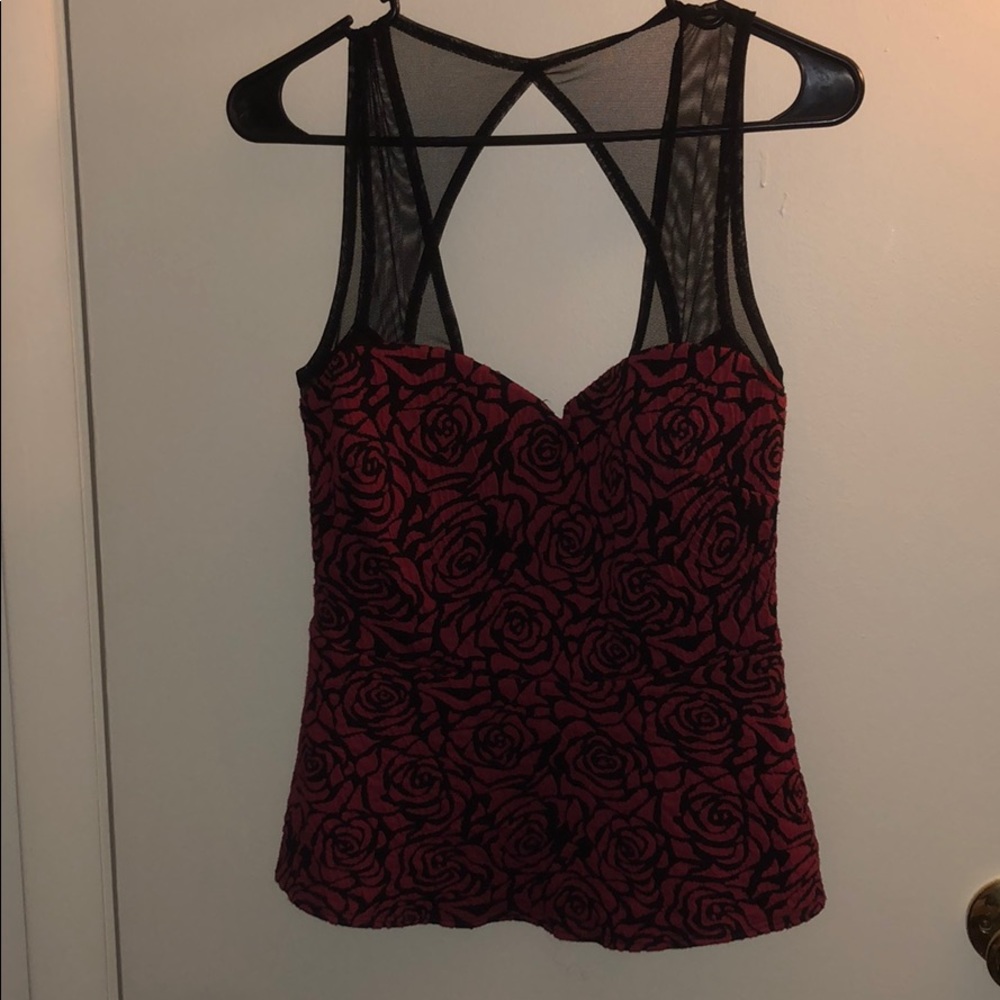 Sleeveless Peplum top